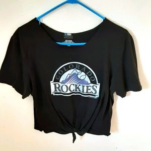Colorado Rockies crop top